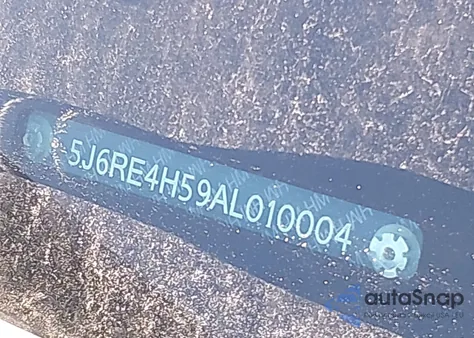 2010 Honda Cr-V Ex z USA, uszkodzony, nr VIN 5J6RE4H59AL010004